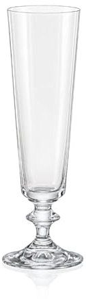 Crystalex Sektgläser Bella Kristallglas 205 ml 6er Set