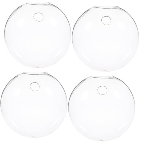 Yardenfun 4stücke Teiliges Wandvase Für Hydroponikpflanzen Wandmontierte Blumenvase Dekoration Von Wohnräumen Und Kleinen Flächen