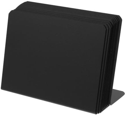 NUOBESTY 12stücke Kleine Kreidetafelschilder Mini-tafeln Tisch-kreidetafel-schilder Für Catering-zubehör Buffet-display Essensschilder Für Partybuffets Hochzeitsschilder Robustes Pvc