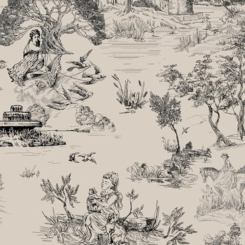 AMIGO Carta da parati autoadesiva di Mitologia Nordica: Design Vichingo e Stile Medievale, Pellicola Rimovibile senza Residui – Ideale per Decorare Soggiorni, Armadi e Mobili 44 x 500 cm