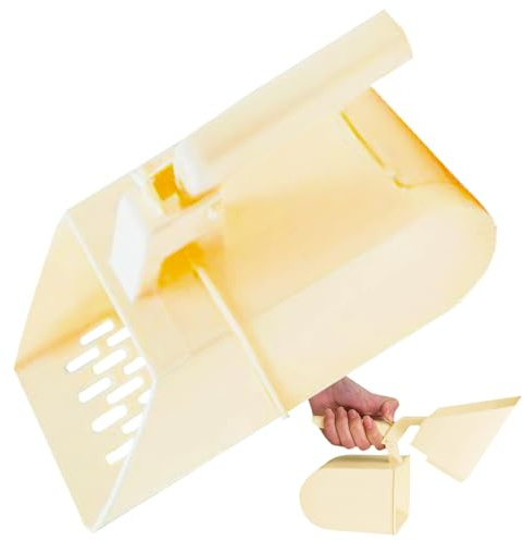 Generisk spade för kattströ, rengöringslyft, för kattunge, husdjur, hundar, små, medelstora, stora raser, kattlåda, hygienvård