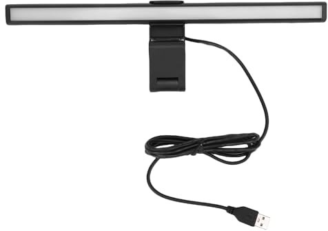 Plyisty Barra De Luz Para Monitor, Lámpara USB Para Ordenador Que Cuida La Vista, 3 Ajustes De Temperatura De Color, Sin Reflejos En La Pantalla,Para La Oficina En Casa Videojuegos