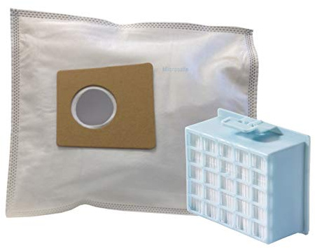 20 Vaccum Cleaner bags + HEPA Filter for Bosch Vacuum Cleaner Series GL-30 (BGL3 BGL3A BGL3B BGL3C) Like Original BBZ41FGALL, Type G, PowerProtect Type G