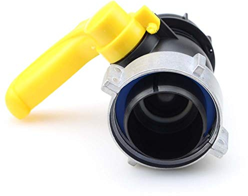 SWT IBC Kugelhahn Black Line 62mm DN 50 einschl. Auslaufstutzen