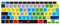 MMDW Premiere Pro CC Shortcut Tastiera Cover A2179 Silicone Skin Keyboard Protector per MacBook Air 13 con Touch ID A2337 M1 Chip Europeo (NON ADATTO PER LA VERSIONE 2018-2019)