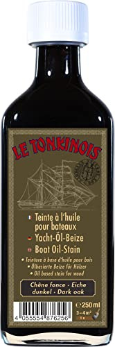 Le Tonkinois Tinte de aceite de 250 ml, (roble oscuro),Beize