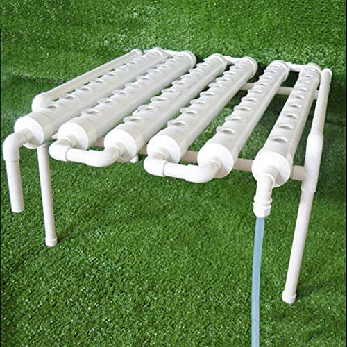 RibasuBB 1 Strato 54 Siti Kit di Coltivazione per Sito Idroponico Pipeline Verticale Sistema di Coltivazione Idroponica Pianta da Giardino Idroponico per La Casa Balcone Giardino Verdura Fit Patio