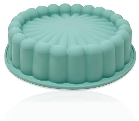 Silikon Kuchen Backform rund Tortenform Torte Geburtstagskuchen Festkuchen