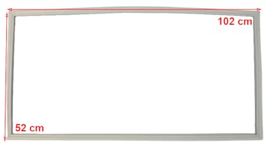 JCSPARES® - Guarnizione Magnetica 102 x 52 cm Per Frigorifero Congelatore Compatibile Con Candy Hoover Ed Ulteriori