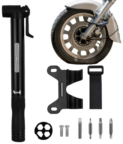 Fahrradreifenpumpe | Fahrrad-Luftpumpe für Reifen – Fahrradzubehör für Outdoor-Radfahren, Reiten, Fahrräder, Reisen