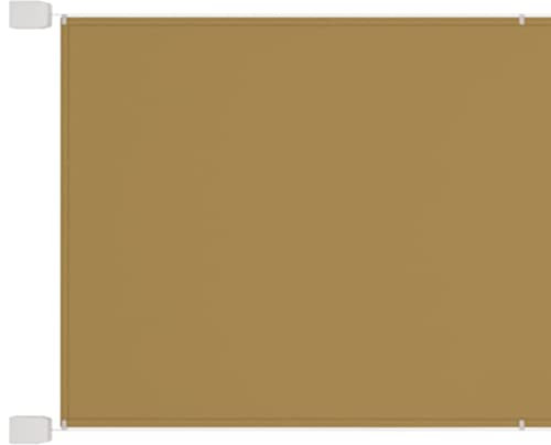 Home & Garden Artikel - Vertikale Markise Beige 60x800 cm Oxford-Gewebe