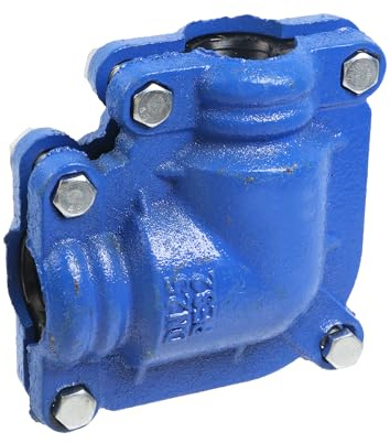 Pastlla Morsetto di riparazione per tubi in ferro da 2,5 cm, sigillante blu per perdite per kit di riparazione a gomito a 90 gradi, diametro esterno del tubo PE/PPR/acciaio/ferro circa 3,2 cm, gomito