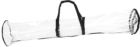 HOOTNEE Wrapping Paper Storage Organizer Klare Aufbewahrungstasche Für Geschenkpapierrollen Praktische Weihnachtsgeschenkverpackung Mit Stabilität Und Leichtem Design Für Feiertage