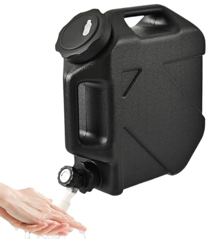 Wasserspeicherkrug – tragbarer Wasserträger, kein Auslaufen, Camping-Eimer, Wasserbehälter, Wasserkanne für Picknick, Wandern, Grillzubehör, Outdoor, Camping, Fahrzeug, Auto, Outdoor, Wandern
