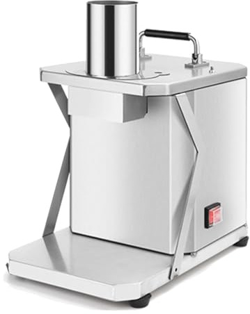Cheese Grater Vegetable Cutter Stainless Steel Spiral Cutter Electric Vegetable Shredder Machine, Electric Vegetable Cube Cutter, Commercial Stainless Steel Onion Potato Fruit Cutter, High