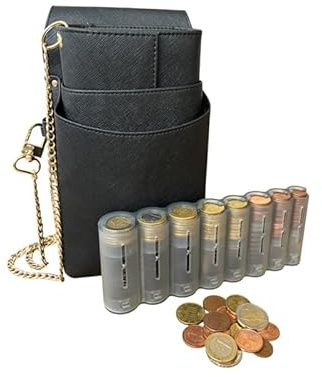 Fixgut Profikellnerset – Holster, Kellnerbörse und Euro-Münzwechsler, aus hochwertigem Kunstleder/PU Leder.