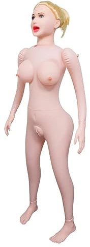 Hidden Desire Lusty Lola Aufblasbare Liebespuppe 160 cm – Inflatable Love Doll aus PVC & Silikon – Realistische Sex Puppe für Erwachsene – Blow Up Doll Adult Toy