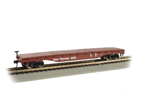 Bachmann Ho Gauge Freight Car 52' Flatcar Great Northern