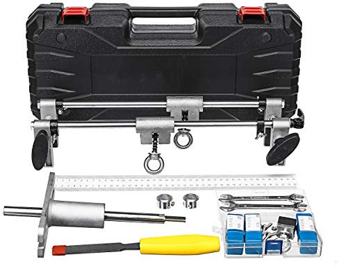 Tutoy Cutters Door Lock Mortiser Fitting Jig Mortice Kit With Wrench Pocket Hole Saw Opener Installation Mortising Fitting Jig Tools