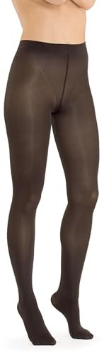 SOLIDEA Strumpfhose 70 den FOREST sheer RED WELLNESS 70 opaque abgestufte Kompressionsstrümpfe 12/15 mmHg Art. 079970 Tg. XXL, Wald, 46