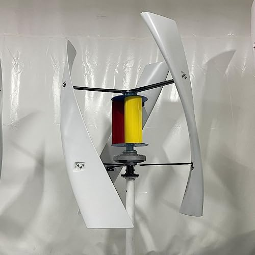 3000W Windkraftanlage Vertikale Windturbine 24V 48V 96V 220V Windgenerator Weiß 3 Klinge Permanent Maglev generator Heimgebrauch Windräder (220V)