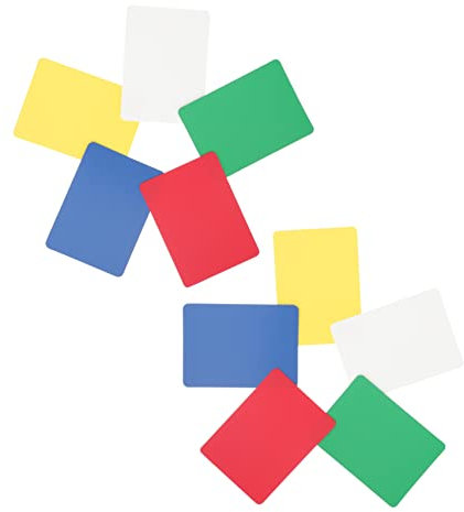 ifundom 30stücke Teiliges Plastik Poker Cut Cards Professionelle Poker-Dispenser Für Kartenspiele Praktische Karten Für Schnelles Austeilen Farben Jeweils Karten Für Spielabende Und