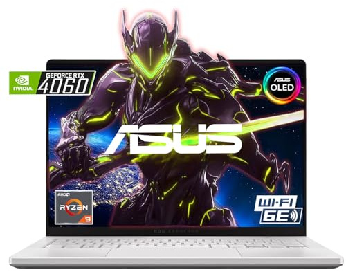 ASUS MUX ROG Zephyrus G14 14 OLED 120 Hz 3K (2880 x 1800) Ordinateur portable de jeu - AMD RYZEN 9 8945HS - NVIDIA GEFORCE RTX 4060-1TB SSD - Win 11 Home-W/Tapis de souris
