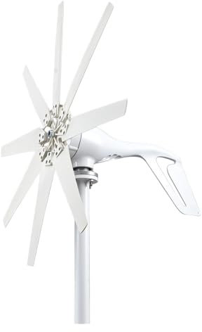 MEIVIYA 3000 W kostenlose Windturbinengeneratoren 12 V, 24 V, 48 V, 6 Rotorblätter, Windmühlen, Wohnmobil-Yachtfarm for den Heimgebrauch(2kw 8 Blades,48V)