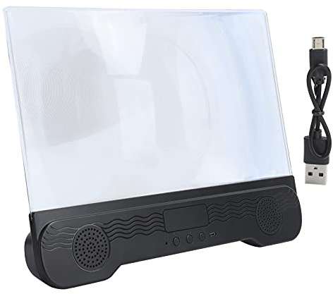 Lente d'ingrandimento per lo schermo del telefono cellulare con supporto per amplificatore video con altoparlante