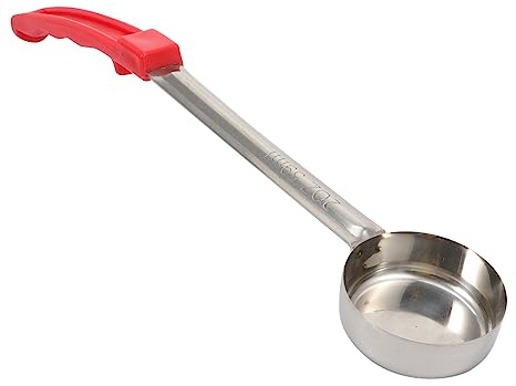 ABOOFAN Drizzle Spoon Portion Control Ladle, Spoon for Sauce with Handle, Metal and Plastic, Rust Resistant and Break Resistant, for Home Kitchen and Restaurant Serving