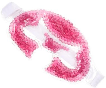 DECORNIJIA Kühlende Gel-gesichtsmaske Für Entspannte Augenpflege Reusable Augenmaske Zur Linderung Von Schwellungen Und Müdigkeit Für Schlaf Und Reisen Aus Elastischem