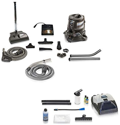 RAINBOW Genuine E Series E2 Blue 2-Speed Vacuum Cleaner - 10pc Storm Shampooer Bundle, 6pc Tool Kit, Water & HEPA Filtration, 2 Speed Motor Suction, Ideal for Carpets, Pet Hair & Floors