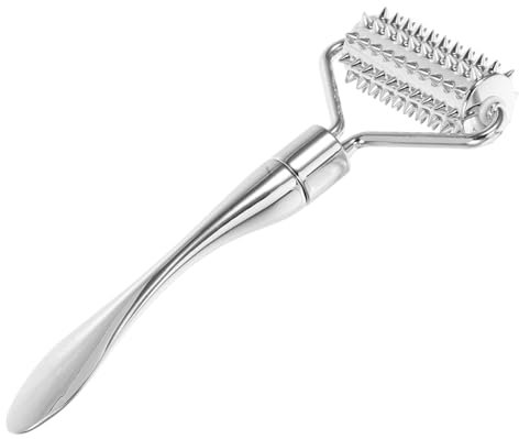 ERINGOGO Roller De Masaje Facial Inoxidable Para De Aplicador Portátil Para Relajación y Circulación Para y