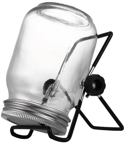 OFFSCH Kit di Barattoli per Germogliazione in Supporto e Coperchio Rete Barattoli per Germogliazione per Coltivare Germogli di Broccoli Lenticchie e Altri Alimenti per Uso Domestico