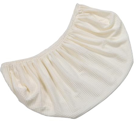 ULTECHNOVO Housse Respirante pour Climatiseur Mural Extensible, Protection Anti-poussière Blanche Taille Unique, Couverture Intérieure Lavable pour Unité Murale, Cache de Climatisation