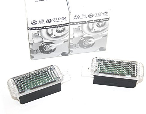 Original Audi LED Fußraumleuchten Set 2-teilig vorn Innenbeleuchtung Sitz 4E0947415A