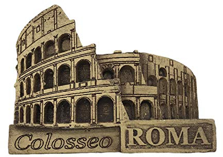 Wedare Roma Italia 3D Roma Colosseo Magnete da Frigorifero Souvenir turistici Magneti in Resina Adesivi Magneti a Frigorifero Decorazione per la casa e la Cucina dalla Cina