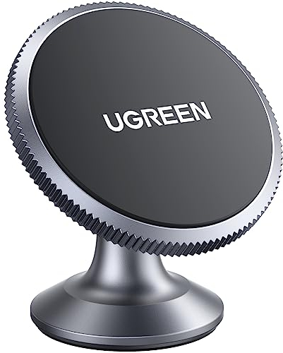 UGREEN Handyhalterung Auto Magnet Autohalterung Handy Halterung Magnetisch 360° Handy Magnethalter Auto KFZ Handyhalter kompatibel mit iPhone 15 Pro Max Plus 14 13 Galaxy F34 S23 usw.