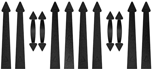 WINSOON Magnetic Garage Door Decorative Hardware Set of 12