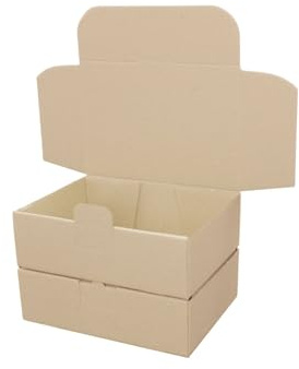 100 Maxibriefkartons Versandkartons Faltschachtel Faltkarton Maxibriefversand (Braun, MB1-160 x 110 x 50 mm (Innen 150x105x47 mm))
