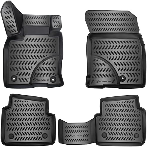 ELMASLINE 3D Gummimatten Set für Ford KUGA 3 (III) 2019-2026 | Fußmatten Extra hoher Rand | Zubehör