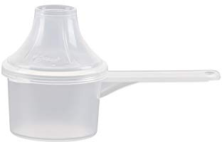 The Scoopie Measuring Scoop & Funnel - No Cap Open Spoon 1-Pack 20cc | Universal open design measuring spoon, Built-in funnel neck pour spout, Quick access cup for coffee powders and baking