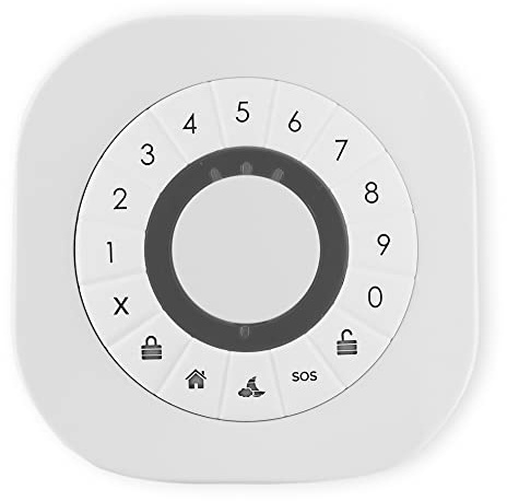frient Zigbee Keypad - Smarte Zugangskontrolle mit RFID | PIN-Code & RFID-Zugang, hinterleuchtete Tasten, batteriebetrieben – kompatibel mit Homey & Home Assistant