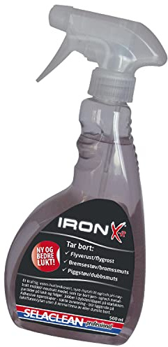Iron & Fallout Remover for Car Paint – Iron Remover Wheel Cleaner- Rust Dissolver Cars - Brake Dust Dissolver – Contaminant Remover – Acid-free Rust Remover- pH Neutral – Selaclean Iron X-it 500 ml | Wheel Cleaner, Rust Dissolver, Brake Dust Dissolver, Contaminant Remover, Acid-free & pH Neutral