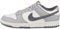 NIKE Dunk Low Retro SE, Sneaker Uomo, Dk Smoke Grey Dk Smoke Grey Light Bone, 42.5 EU