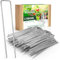 Clavijas de membrana para tienda de campaña, clavijas de jardín de 150 mm, estacas de césped artificial para películas de control de malezas, césped artificial, alfombrillas, mangueras, tiendas de