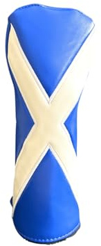Caddy Club Golf Headcover – Scotland Hybrid Headcover – perfekt golfgåva – passar alla större varumärken – klassiska fotbollsklubbsdesigner – premiumsömnad, hållbart foder – flera designer