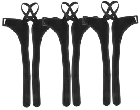 TOYANDONA 6pièces Lot de Dragonnes pour Bâtons De Ski Et Bâtons De Marche Équipement De Randonnée avec Fixation Poignet Compatible Canne Et Support Escalade