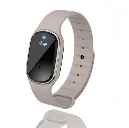 Ultrasonic Mosquito Repellent Bracelet,Electronic Mosquito Repeller Watch | Rechargeable Mosquito Repellent Watch,Mosquito Repellent Bracelets,Ultrasonic Mosquito Repellent,(White)