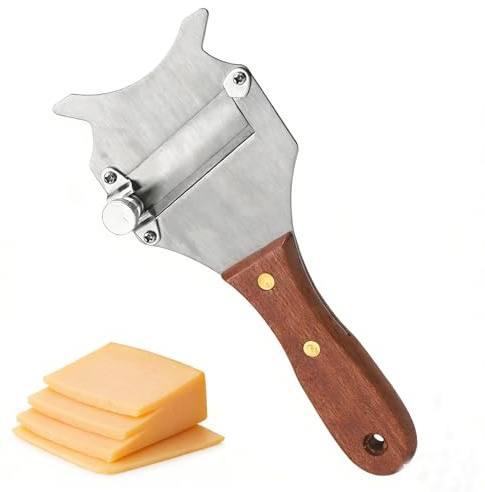 Tryffelhyvel ostslicer tryffelhyvel, ostslicer med justerbar tjocklek hyvel i rostfritt stål för tryffel eller ost vass skärare professionell osthyvel tryffelhyvel ostkniv set tryffel rivjärn